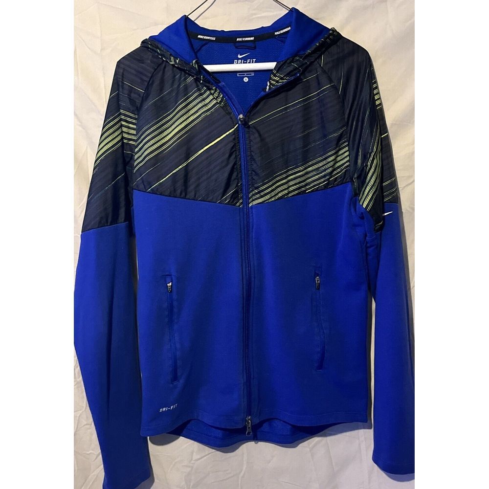 Nike Running Dri-Fit Full Zip Light Hoodie Size Small